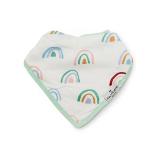 Muslin Bandana Bib Set - Llama / Rainbow - Picture 2 of 3